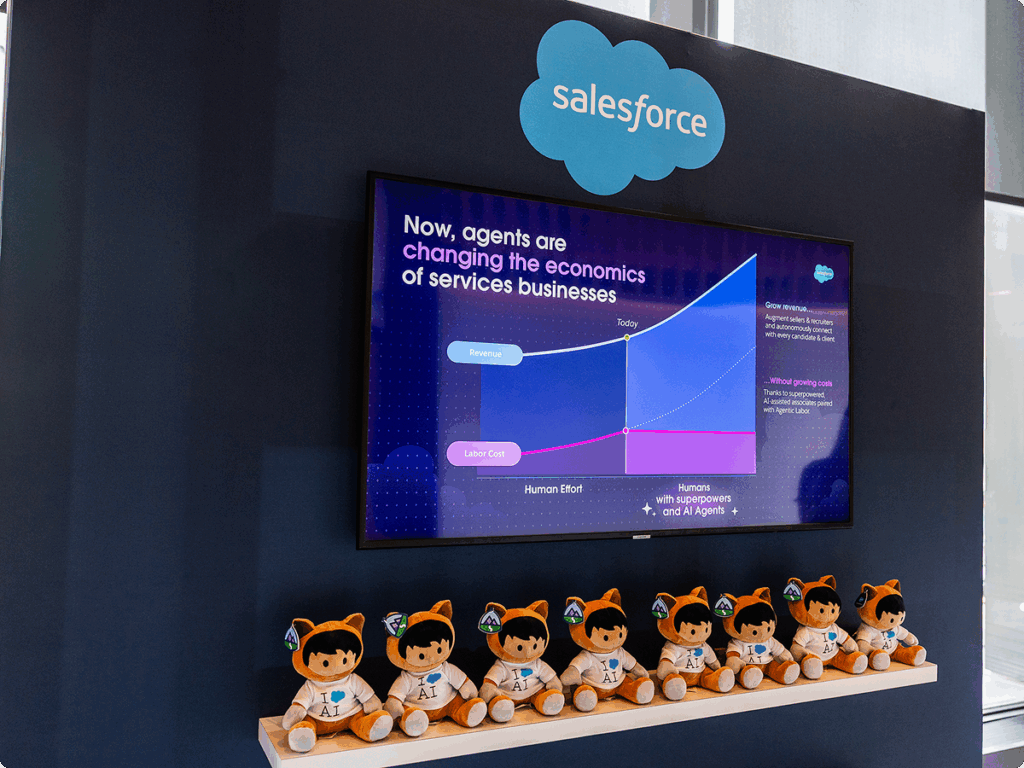 Salesforce booth