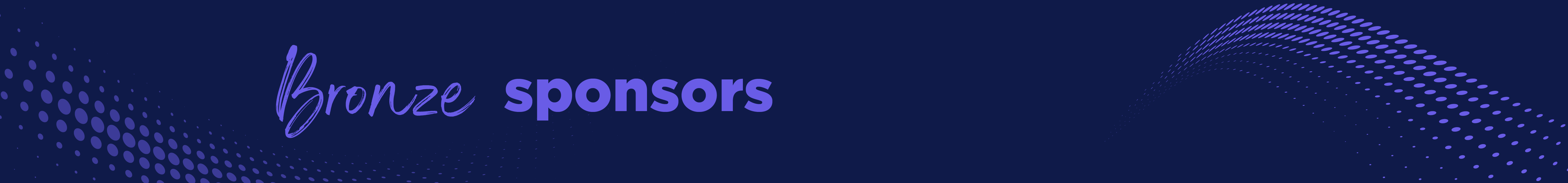 bronze sponsor